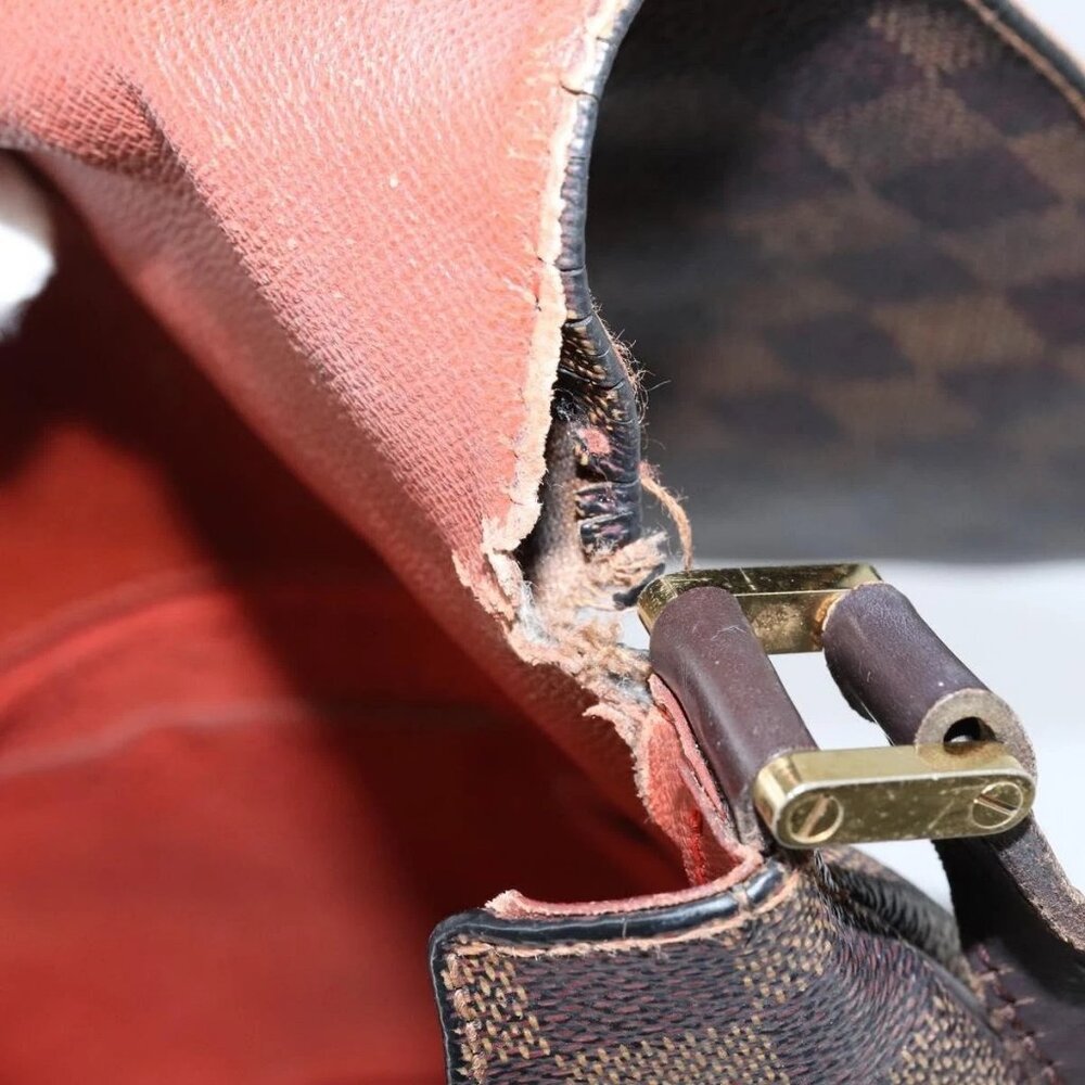 LOUIS VUITTON Damier Ebene Musette Salsa Long Shoulder Bag N51300 LV Auth 149276 - Picture 8 of 16